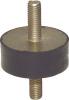 Schwingmetall Puffer - � 40-75mm - mit Gewindestift beidseitig