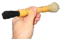 Reinigungspinsel für Strahlkabinen