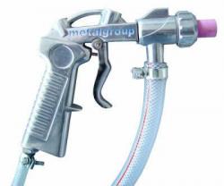 Handstrahlpistole für Strahlkabinen - Leistung 250/min./6 bar - Hobby-Standard-Version - mit Keramikdüse