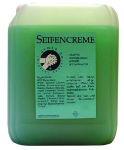Seifencreme - leichte bis mittlere Verschmutzungen - 5 L