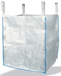 Schüttgutbehälter 5:1 Schürze + Inliner PP \'Big Bag\'-90x90x110cm