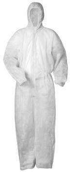 Overall 'SCHÖNEBERG' - 100% Polypropylen, 40 g/m� - weiß