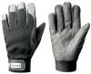 Winterhandschuh "RIGGER" - Kunstleder - Farbe schwarz/grau