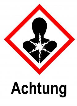 GHS Kennzeichen 'Krebserzeugend, Mutagen'
