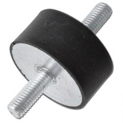 Schwingmetall Puffer - � 40-75mm - mit Gewindestift beidseitig