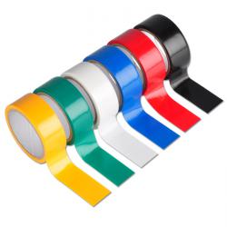 PVC-Klebeband - 6-tlg. 19 mm x 3,5 m