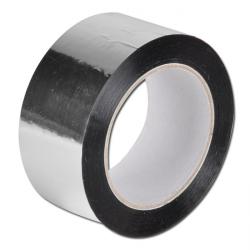 Nahtband - RK-602 PP-aluminisiert - silber 50 mm breit