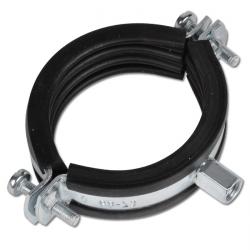 Rohrschelle mit Gummiprofil - � 12 bis 116 mm