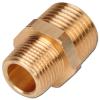 Doppelnippel - Messing - R-Gewinde(konisch) - 1/8" bis 1" - MS/Rotguss - PN 16