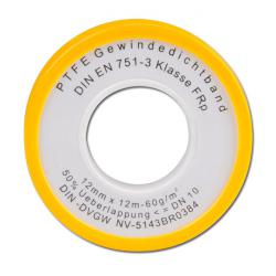 Dichtband - Teflon - standard - Breite 12 / Stärke 0,1mm