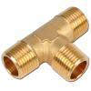 T-St&uuml;ck - Messing - 3 x AG - 1/8" bis 1/2"  - PN 16