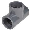 T-St&uuml;ck Rp3/8" - Rp4" mit Innengewinde PVC-U - PN 10