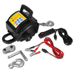 Seilwinde - 12 Volt - Zugkraft 2700 kg - Seillänge 10 m
