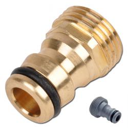 Stecker mit Außengewinde