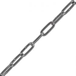 Rundstahlkette - DIN 5685 - gerade Form C - Rostfrei
