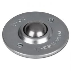 Kugelrollen mit versenktem Gehaeuse, verzinktTragkraft 12-340kg