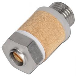 Präzisions Drosselschalldämpfer - Sinterbronze