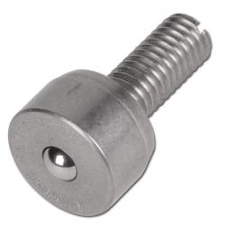 Mini-Kugelrollen mit Gewindezapfen Tragkraft 5 - 70kp