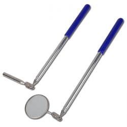 Magnetheber u. Inspektionsspiegel-Satz - Spiegel-� 50 mm - bis 412mm ausziehbar