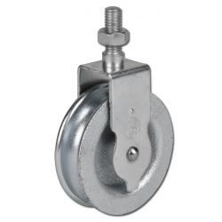 Waschseilrolle Nr. 5003 - für Seilumlenkungen - max. 22 kg - Grauguss