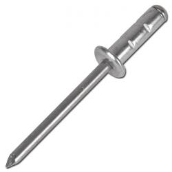 Blindnieten - Alu/VA - Flachrundkopf - Nieten-� 4 und 4,8mm - Mehrbereichsniete - 'Gesipa'