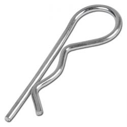 Sicherungsvorstecker - einfach oder doppelt - Stahl verzinkt - ähnlich DIN 11024