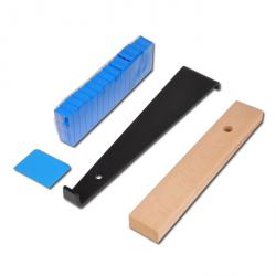 Ponal Parkett u. Laminat Verlege-Set - mit Zugeisen und Schlagholz