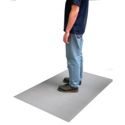 Orthomat Ribbed Arbeitsplatzmatte einlagig PVC