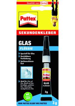 Pattex Sekundenkleber 'PSV 12' - Glas - flüssig - 3g
