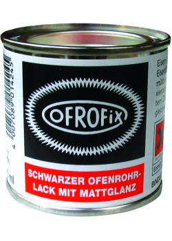 Ofenlack - lufttrocknend - schwarz matt - 90 ml