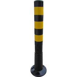 Absperrpfosten - PUR - flexibel – 750 mm - reflektierend - gelb/schwarz