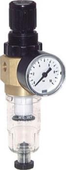 Mini-Filterregler - G 1/4 für Luft und Wasser 350l/min