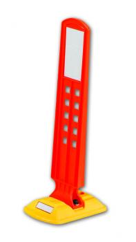 Sichtzeichen \'Sichtreflex\' - PPC-PU - 260x160x600mm - orange
