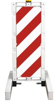 Klappbake - retroreflektierend - Höhe 1100 mm - Breite 420 mm - Kunststoff PPC - uno