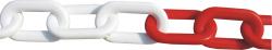 Kunststoffkette \'TEMKA\' Länge 25 m - rot / weiß