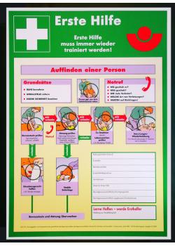 Anleitung 'Erste Hilfe' - Kunststoff (PVC) - Witterungsbeständig