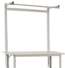 Aufbauportal mit Quer- Stabilisierungsstrebe u. Schienenbahnausleger SPEZIAL H2100mm (Nutzhöhe 1500mm)