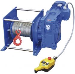 Elektroseilwinde 'PORTY' - Zugkraft bis 990 daN - bis 1,85 kW