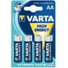 Batterie Mignon AA 1,5V VARTA HIGH ENERGIE