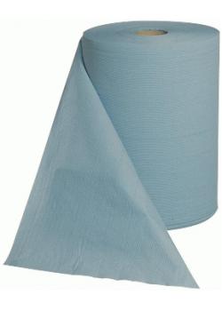 Industierpapierputzrolle 36 cm x 36 cm - blau 1000 Blatt pro Rolle