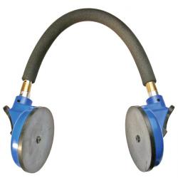 Gummi-Doppelsauger - � 120 mm - ABS - flexibler Griff