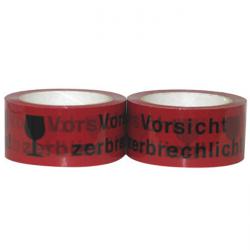 Warnklebeband 'Vorsicht zerbrechlich' Rollenlänge 66 m
