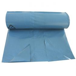 Abfallsack Typ 60 - 75 l 25 Stück pro Rolle - blau - LDPE
