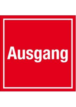 Türkennzeichnung 'Ausgang' - 50 mm bis 400 mm