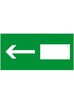 Fluchtwegzeichen 'Notausgang' Seitenlänge 10-40 cm