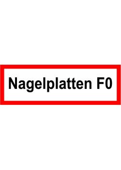 Brandschutz - 'Nagelplatten FO' - 5x15/10x30 oder 20x60 cm