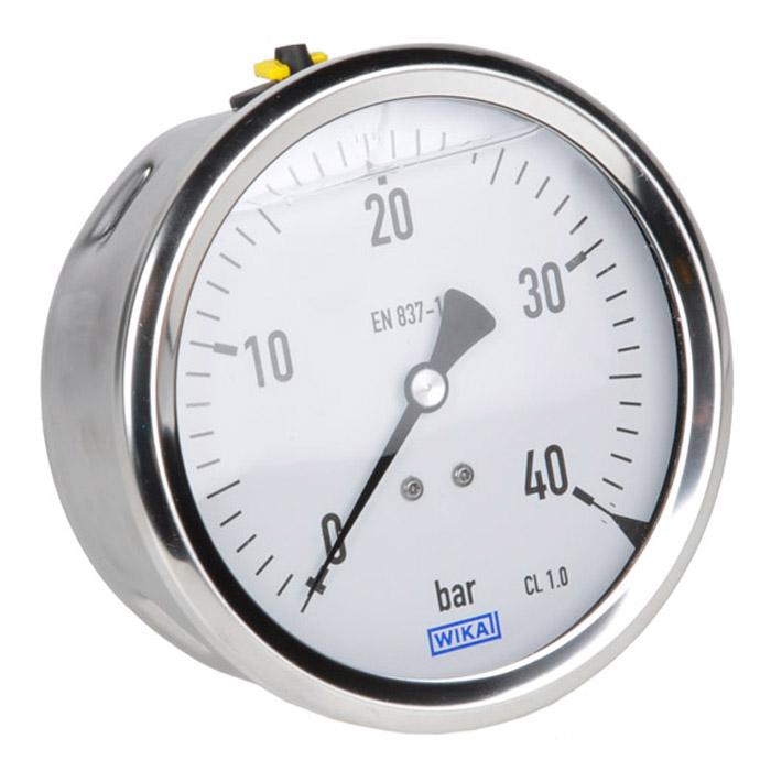 GlycerinManometer Klasse 1,0 Ø 100 mm von 1 bar bis 1000 bar