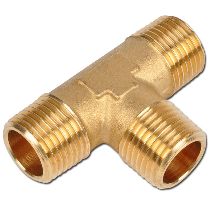 10 Stück Messing Bremsleitungsverschraubungen 5/16" - Hydraulik Verbinder