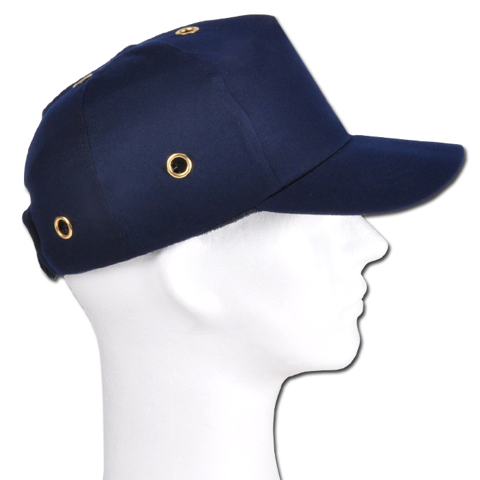 Kopfschutzhelm nach EN 812 im modernen BaseballkappenLook