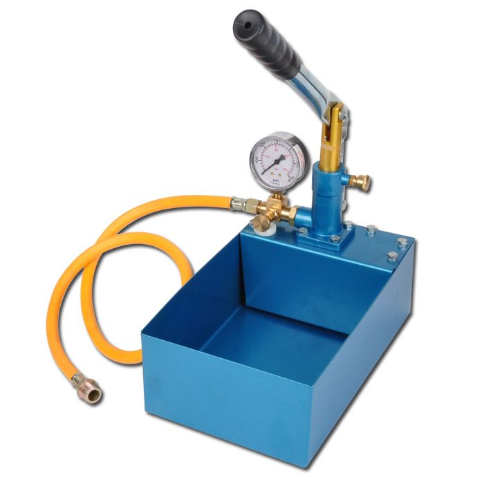 OEG Hand Druckprüfpumpe 50 Bar - Mit 1,6m Schlauch Für Heizung & Sanitär